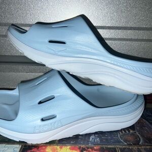 Hoka One One Ora Recovery Slide 3  Men's Size 11 Light Blue